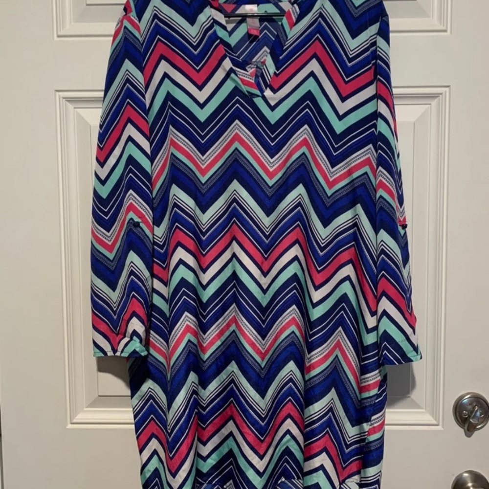 No Boundaries Long Dress Shirt XL